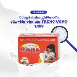 Cốm lợi sữa MumMilk  + Yến sào - Tuôn trào & Đặc sánh sau 3 ngày sử dụng. Hộp 20 gói x 3g