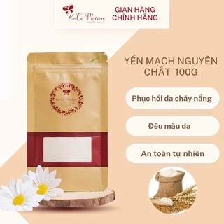 Bột yến mạch 100G( trắng da, dưỡng mịn, làm đều màu da)