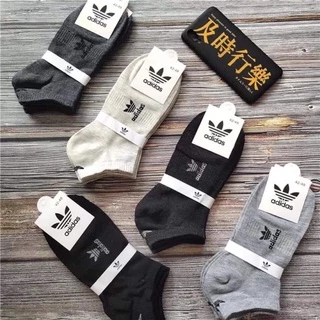 [ SIÊU RẺ ] VNA007 Vớ Nam/Nữ cổ NGẮN/TRUNG ADIDAS cotton thoáng khí, không hầm bí