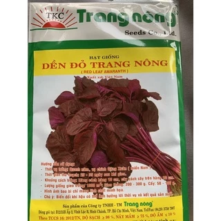 HẠT GIỐNG RAU DỀN ĐỎ TRANG NÔNG (GÓI 50gr)