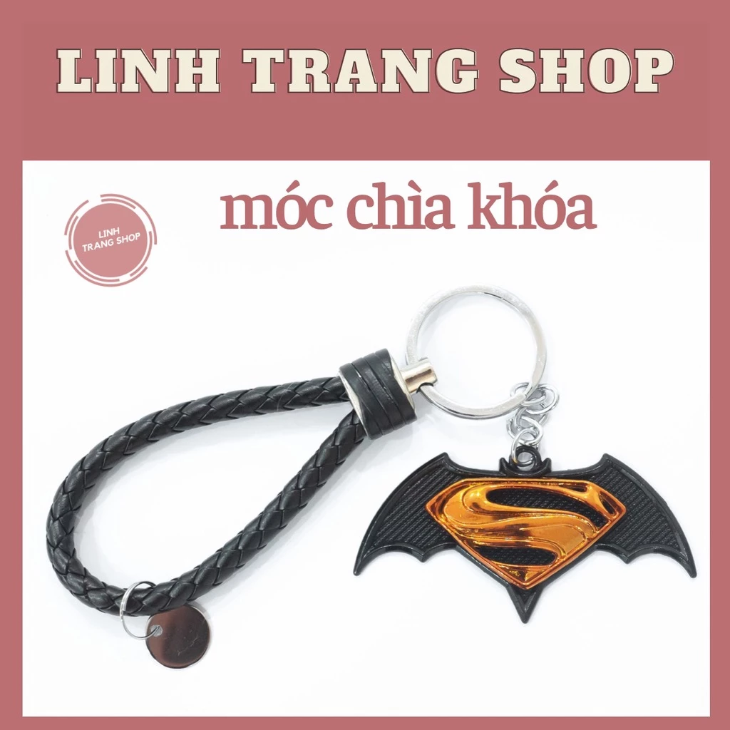 Móc chìa Khoá Hình Biểu Tượng Siêu Nhân, Móc Khoá Keychain Biểu Tượng Siêu Nhân Cá Tính