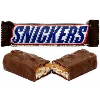 KẸO SOCOLA NHÂN BƠ ĐẬU PHỘNG SNICKERS 51Gr cây