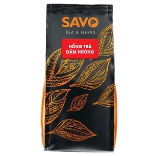 SAVO HỒNG TRÀ ĐẬM HƯƠNG (Nền Trà Đen - Túi 500g)