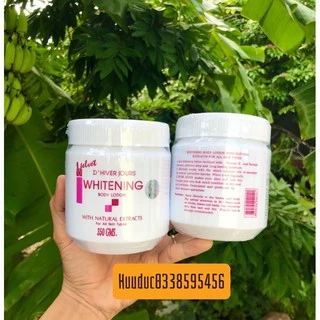 Kem Body Dưỡng Trắng Da Velvet Whitening Thái Lan 350g