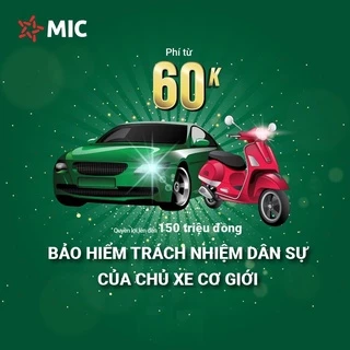 Toàn quốc [E-voucher] Bảo hiểm TNDS bắt buộc xe ô tô kinh doanh vận tải - Bảo hiểm Quân đội MIC