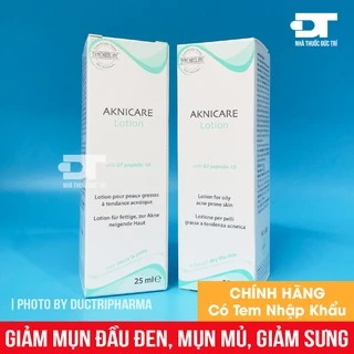 Lotion giảm mụn đầu đen, sần, mụn mủ Aknicare 25ml