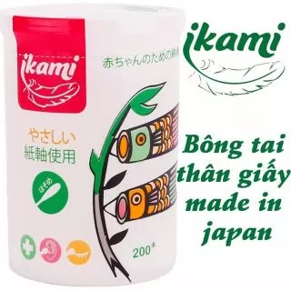 Tăm bông Ikami GL05 200que (trắng)