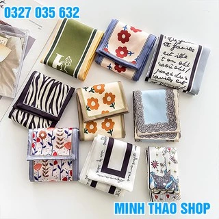 Khăn Turban Headband Bandana Lụa Dáng Dài 100x8 - Khăn Choàng Cổ Phong Cách Hàn Quốc Dành Cho Nữ