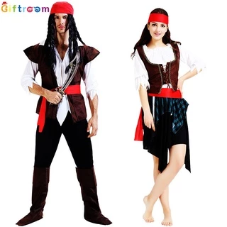 Trang Phục Hóa Trang Cướp Biển Caribbean Nhân Dịp Halloween Cho Người Lớn