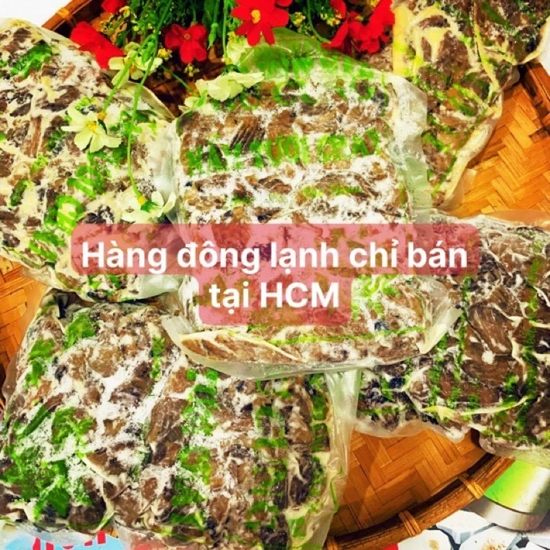 1 KG THỊT DÊ CHÂN NẤM CHAY ( 2 bịch)/ Chỉ bán HCM