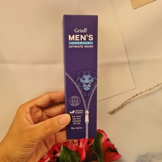 [CHÍNH HÃNG] Dung dịch vệ sinh nam Grinif Men's Premium Intimate Wash 80ml cao cấp Hàn Quốc +Tặng BT Than Tre & Lược Tex