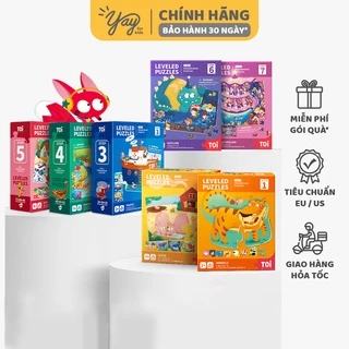 Bộ Xếp Hình TOI Thăng Cấp Từ Dễ Đến Khó Cho Bé 1-7 TUỔI [CÓ TIẾNG VIỆT]