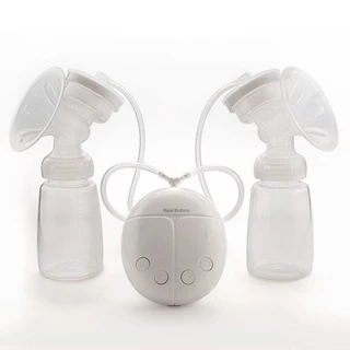 Máy hút sữa điện đôi Real Bubee (Có chế độ massage kích sữa, điều chỉnh tăng giảm áp lực)