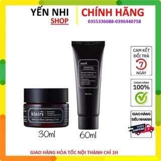 [CHÍNH HÃNG] Kem dưỡng phục hồi da Klairs Midnight Blue Calming Cream 30ml/60ml