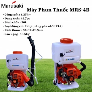 Máy phun thuốc , vôi bột , khử khuẩn MRS-4B