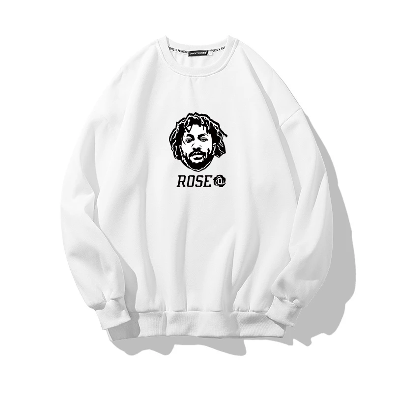 Áo Sweater Unisex HappyFamily Form Rộng ROSE Chất Cotton 100 Cao Cấp-3 Màu Trắng/Đen/Xám