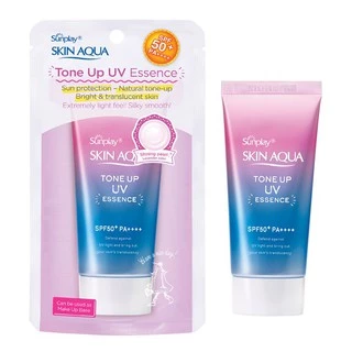 Kem chống nắng Rohto Skin Aqua Tone Up UV Essence Lavender SPF+ PA+++