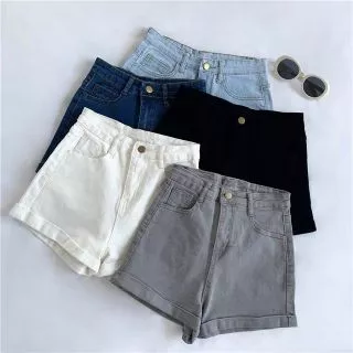 Quần short jean co giãn (có ảnh thật)