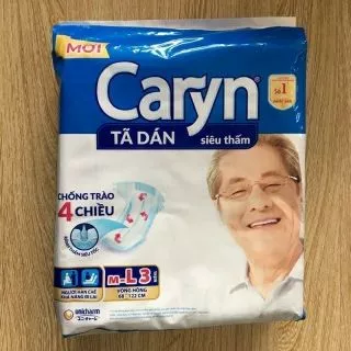 Gói 3 Miếng Bỉm / Tã Dán Caryn Cho Mẹ Sau Sinh (Có Bán Lẻ)