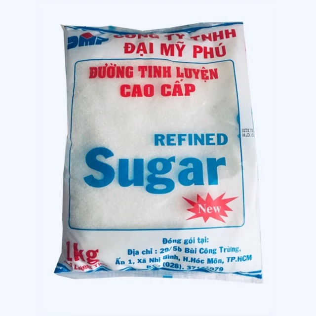 4 Túi đường cát trắng loại 1Kg