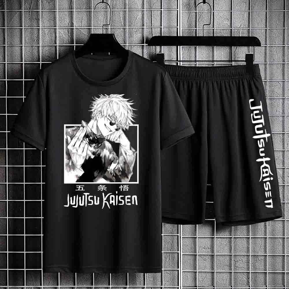 Bộ quần áo Cửu Âm Chân Kinh Kaisen Set Áo Thun và quần Anime Unisex