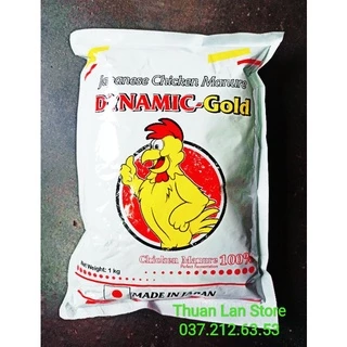 Phân Bón Hữu Cơ Gà Nhật DYNAMIC GOLG gói 1kg