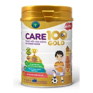 Sữa bột Nutricare Care 100 Gold Grow 900gam (mẫu mới)