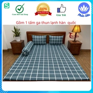 Drap Ga giường lẻ thun lạnh HQ [ NỆM CAO] từ 18-40cm