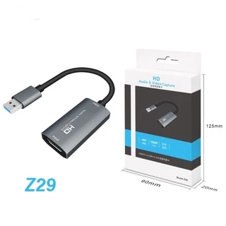 Capture HDMI , Thiết bị ghi hình USB 3.0 HDMI cho Macbook, laptop cho Macbook, laptop dùng livestream -dc4769