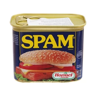 Spam thịt hộp vị truyền thống, Lite 340g - Mỹ