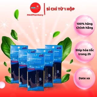 COMBO 10 GÓI Giấy Thấm Dầu MAYAN Than Hoạt Tính Charcoal Oil Control Paper 100Pcs - MAXpharmacy