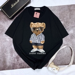 Áo thun unisex Be Yourself size M L XL - Gấu sơ mi