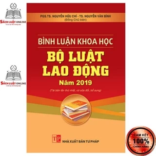 Sách - Bình luận khoa học Bộ luật lao động 2019 (NXB Tư pháp)