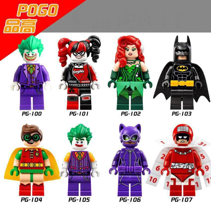 Minifigures Các Nhân Vật Siêu Anh Hùng PG100-107