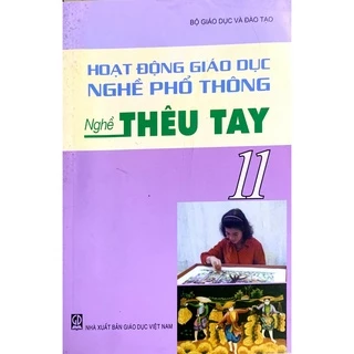 Sách - Hoạt Động Hoạt Động Nghề Phổ Thông Nghề Thêu Tay 11