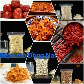 (100g mỗi loại) 18 nguyên liệu tự chọn nấu chè dưỡng nhan(Keto-Das-Eatclean dùng ok)