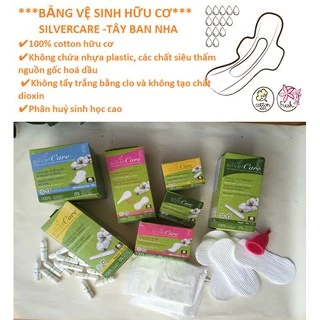 BĂNG VỆ SINH HỮU CƠ 100% COTTON- SILVERCARE