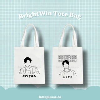 Túi Tote vải Brightwin GMMTV Túi vải Tote Túi vải | Bright Vachirawit Win Metawin CZHT