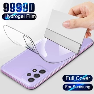 Miếng Dán Hydrogel Mềm Bảo Vệ Toàn Diện Cho Samsung Galaxy Note 20 10 Lite 9 8 S22 S21 S20 FE S10 S8 S9+ Ultra A72 A52 A32 A02s A42 A22 A20s A50s A10 A20 A30 A50 A3