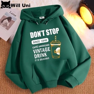 Áo hoodie DON'T SHOP nam nữ Form rộng WILL - khoác nỉ form Unisex