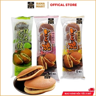 Bánh Rán Doremon Dorayaki 2 vị gói 5 Cái ~ 300g và 3 cái 120g