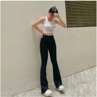 Quần legging ống loe - Mã 888 không dây