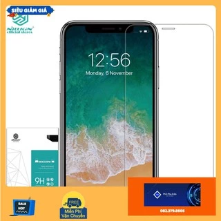 Kính cường lực NILLKIN 9H trong suốt cho iPhone 14 13 pro max 12 pro max 11 pro max x xs max xr 7 8 plus dày 0.3mm