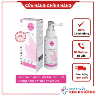 Xịt phụ khoa MAXIBAC INTIMA , đỡ ngứa tức thì, làm sạch ngừa vjêm nhiễm nấm ngứa, lộ tuyến,  khử mùi