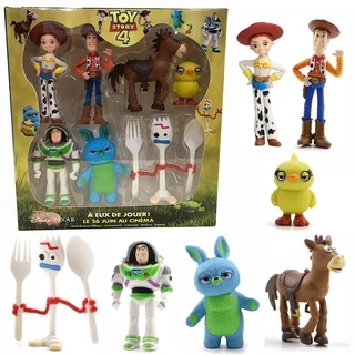 Set 7 Mô Hình Nhân Vật Phim Hoạt Hình Toy Story 4 Woody