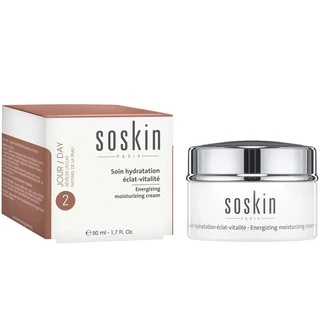 [HÀNG CHÍNH HÃNG] Kem dưỡng ẩm và tái tạo da Soskin Energizing Moisturizing Cream 50ml