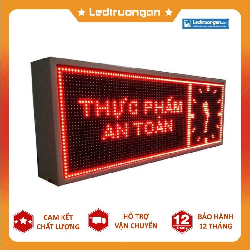 Combo biển quảng cáo led ma trận P10 màu đỏ ngoài trời từ 3 đến 18 tấm, bảo hành 1 năm