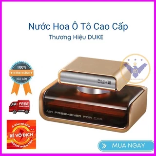 Nước hoa ô tô DUKE hương cafe gắn taplo xe hơi khử mùi nội thất 50ml