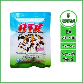 Bả Diệt Kiến Bả Trừ Kiến Thuốc Diệt Trừ Côn Trùng Hiệu Quả Cao Tận Ổ BTK Dạng Bột Gói 5g - An An Saigon