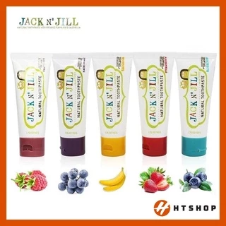 Kem Đánh Răng Hữu Cơ Jack N’ Jill Organic Úc Chăm Sóc Răng Miệng Cho Bé Từ 6 Tháng Tuýp 50Gram